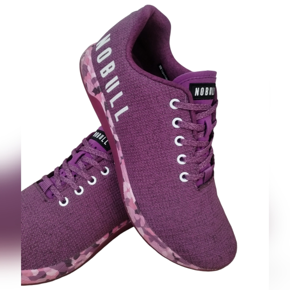 NOBULL Deep Purple Superfabric Trainer Crossfit Workout Shoes W-13 Mens 11.5